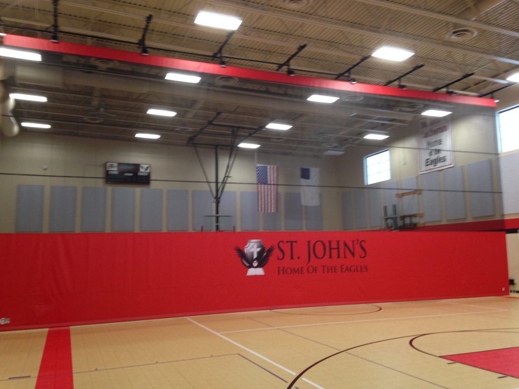 gym divider curtain