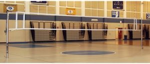 aluminum volleyball system