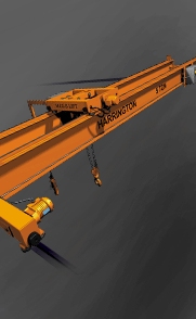 Harrington Double Grinder Crane