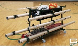 volleyball storage cart