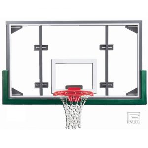 glass basketball backboard