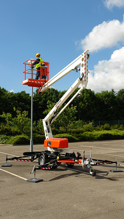 Snorkel towable trailer boom lift