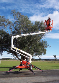 Snorkel trailer boom lift