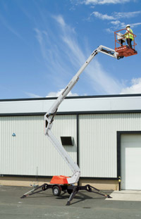 Snorkel portable boom lift