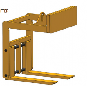 Adjustable Fork Heavy Duty Pallet Lifter