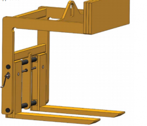 adjustable fork heavy duty pallet lifter