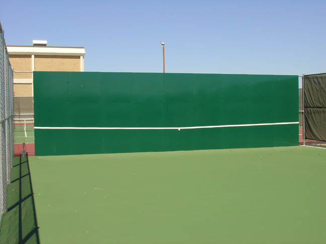 Bakko pro tennis backboard hitting walls