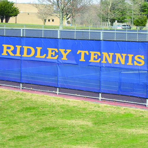 tennis fence wind screen